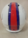 JAMES COOK SIGNED BUFFALO BILLS F/S SPEED REPLICA HELMET - GRAY FACEMASK BECKETT