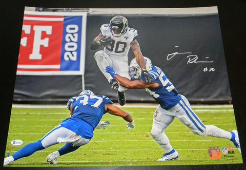 JAMES ROBINSON SIGNED AUTOGRAPHED JACKSONVILLE JAGUARS 16x20 PHOTO BECKETT