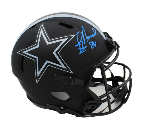 Jay Novacek Signed Dallas Cowboys Speed Full Size Eclipse NFL Helmet