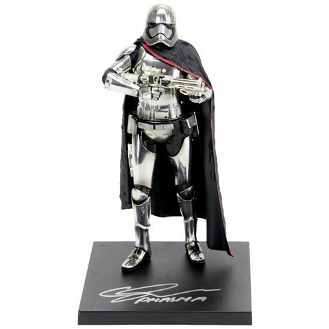 Gwendoline Christie Autographed Star Wars Force Awakens Captain Phasma Statue