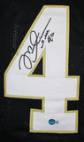 Mike Alstott Autographed Black College Style Jersey-Beckett W Hologram *Black