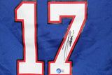 Josh Allen Autographed Buffalo Bills Nike Blue XL Game Jersey Beckett 38739