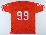 Warren Sapp Signed Tampa Bay Buccaneers Creamsicle Throwback Jersey (Beckett) DT