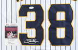 Devin Williams Milwaukee Brewers Nike Style Jersey (JSA COA) 2020 N.L. R.O.Y.