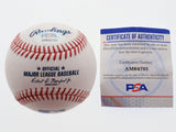 Jameson Taillon Signed Cubs Baseball (PSA COA) Chicago 2024 Starter Pitcher