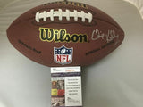 Autographed/Signed CHIP KELLY UCLA Bruins Oregon Brown Wilson Football JSA COA