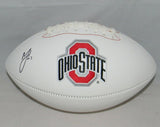 MARSHON LATTIMORE AUTOGRAPHED SIGNED OHIO STATE BUCKEYES WHITE LOGO FOOTBALL JSA