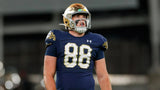 Mitchell Evans Signed Notre Dame Fighting Irish Jersey Inscd Go Irish (JSA COA)
