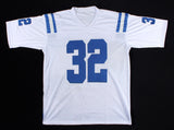 Edgerrin James Signed Indianapolis Colts Jersey (JSA COA) 4xPro Bowl R.B.