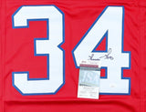 Thurman Thomas Signed Buffalo Bills Throwback Jersey (JSA) 1991 NFL M.V.P / R.B.