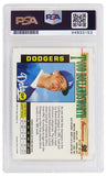 Todd Hollandsworth Signed 1993 Bowman Rookie Card #98 w/ROY - (PSA Encapsulated)