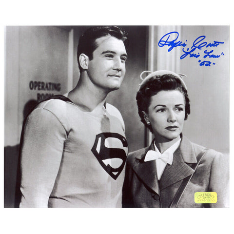 Phyllis Coates Autographed The Adventures of Superman 1952 8x10 Photo