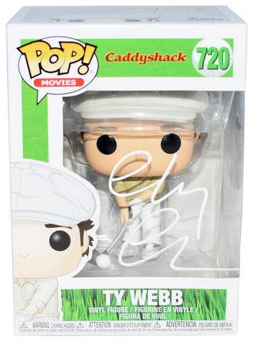 CHEVY CHASE SIGNED CADDYSHACK TY WEBB #720 FUNKO POP FIGURE BECKETT