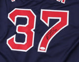 Nick Pivetta Signed Boston Red Sox Jersey (JSA COA) #2 Starter Bosox Rotation