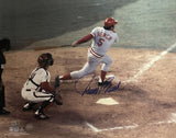 Johnny Bench Autographed/Signed Cincinnati Reds 16x20 Photo FAN 44471