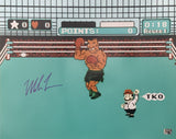 Mike Tyson Autographed/Signed Punchout Video Game 16x20 Photo Fitterman 48878