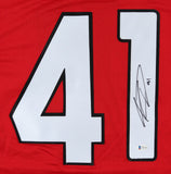 Kenyan Drake Signed Cardinals Jersey (Beckett Hologram)Arizona's #1 Running Back