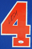 Charles Oakley Signed New York Knicks Jersey (JSA) All Star Power Forward