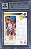 Hawks Dominique Wilkins Signed 1993 UD All-NBA #AN6 Card Auto 10! BAS Slabbed