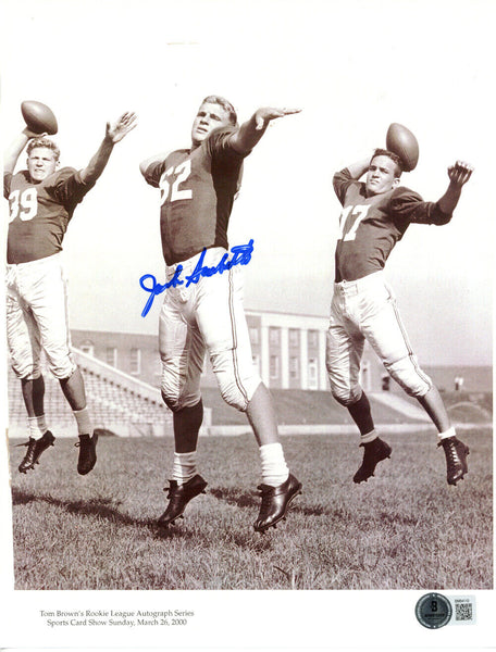 Jack Scarbath Signed Washington Redskins 8x10 Photo Beckett 48225