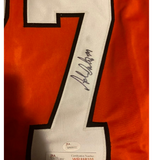 Adam Oates Signed Philadelphia Flyers Jersey (JSA COA) Hall of Fame 2012