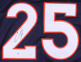 Chris Harris Jr. Signed Denver Broncos Jersey (Beckett COA) Super Bowl L Champ