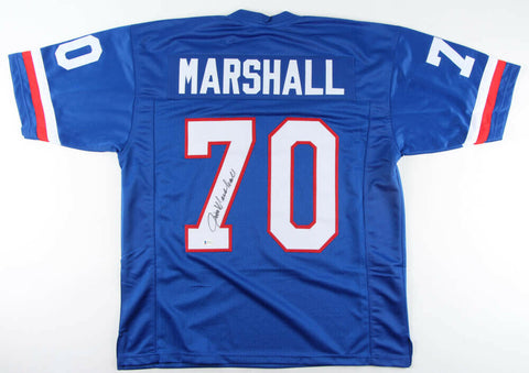 Jim Marshall Signed Minnesota Vikings NFC Pro Bowl Jersey (Beckett COA)