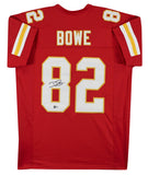 Dwayne Bowe Authentic Signed Red Pro Style Jersey Autographed BAS Witnessed