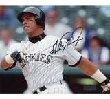 Andres Galarraga Signed Colorado Rockies Unframed 8x10 MLB Photo - Close Up