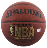 76ers Allen Iverson Authentic Signed Spalding I/O Basketball BAS #BR84346