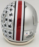 TREVEYON HENDERSON AUTOGRAPHED OHIO STATE SPEED MINI HELMET BECKETT 202075