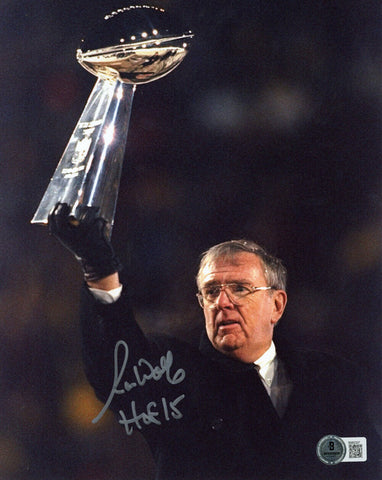 Ron Wolf Autographed Green Bay Packers 8x10 Photo HOF Beckett 47856