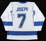 Mathieu Joseph Signed Tampa Bay Lightning Jersey (PSA) 2xStanley Cup Champion