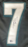 Michael Vick Philadelphia Signed Black Football Jersey BAS ITP