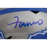 Jameson Williams Autographed/Signed Detroit Lions F/S Helmet Beckett 45786