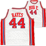 HOUSTON ROCKETS ELVIN HAYES AUTOGRAPHED SIGNED WHITE JERSEY JSA STOCK #215703