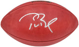 TOM BRADY AUTOGRAPHED NFL SB XXXVIII LOGO FOOTBALL BUCCANEERS FANATICS 202364