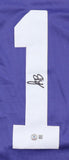 Kayshon Boutte Signed LSU Tigers Jersey (Beckett) 2023 Patriots Draft Pick W.R.