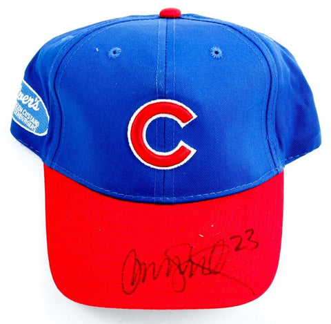 Ryne Sandberg Signed Chicago Cubs Adjustable Hat / Cap (Beckett) 1984 Cubs MVP