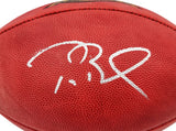 Tom Brady Autographed NFL Leather SB XXXIX Logo Football Fanatics AA0104080