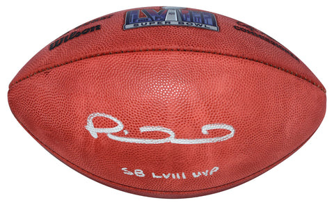 PATRICK MAHOMES SIGNED KANSAS CITY CHIEFS SUPER BOWL 58 FOOTBALL W/ SB LVIII MVP