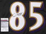 Derrick Mason Signed Baltimore Ravens Jersey (JSA COA) 2xPro Bowl Wide Receiver