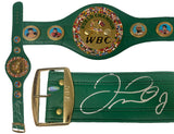 Floyd Mayweather Autographed Replica WBC Championship Belt TriStar