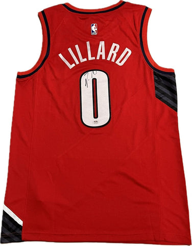 Damian Lillard signed jersey PSA/DNA Portland Trail Blazers Autographed