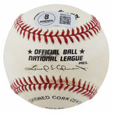 Cubs Andre Dawson Authentic Signed Leonard Coleman Onl Baseball BAS #BN06142