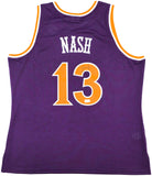 SUNS STEVE NASH AUTOGRAPHED PURPLE M&N 2005-06 JERSEY XL BECKETT 233680