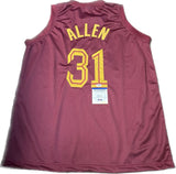 Jarrett Allen signed jersey PSA/DNA Cleveland Cavaliers Autographed