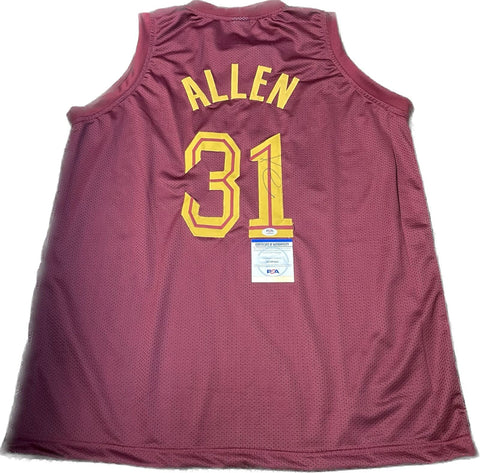 Jarrett Allen signed jersey PSA/DNA Cleveland Cavaliers Autographed