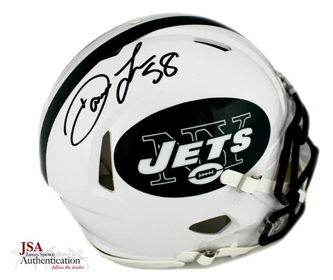 Darron Lee Autographed/Signed New York Jets Authentic Speed Helmet