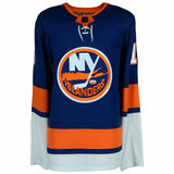 MATHEW BARZAL Autographed NY Islanders Adidas Authentic Blue Jersey FANATICS